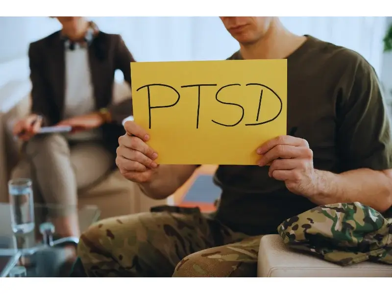 Ptsd wrote on paper